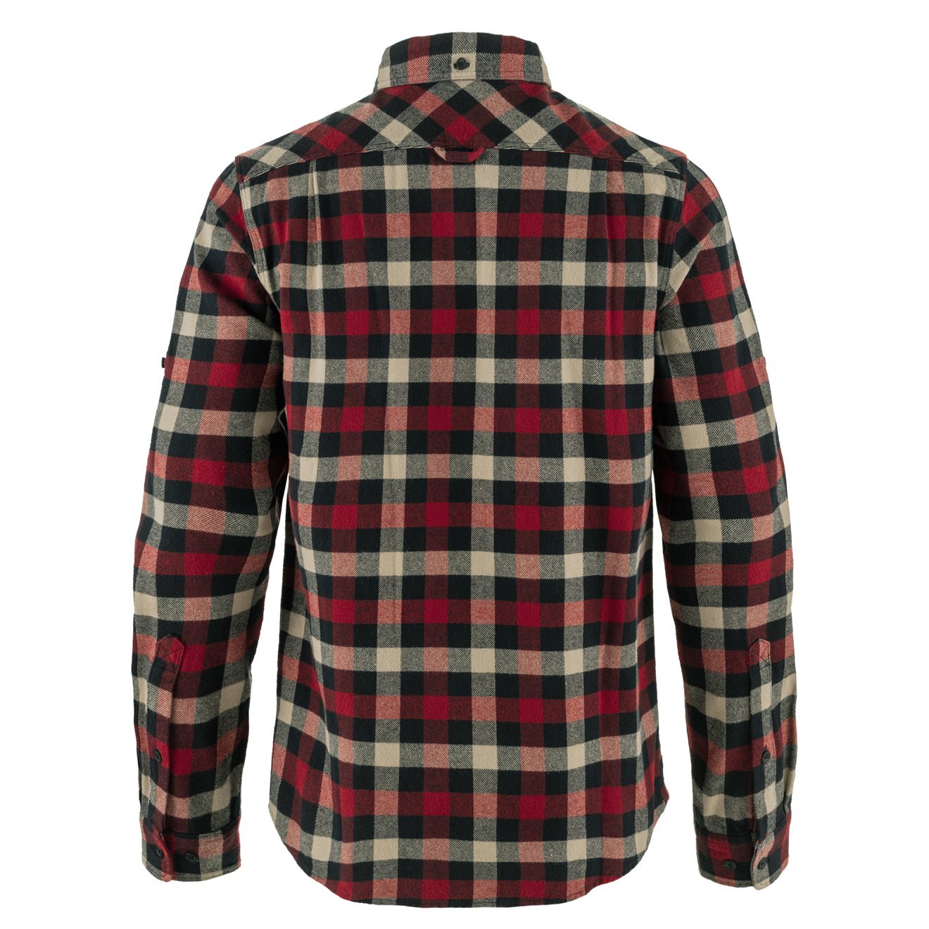 Fjallraven Skog Shirt Dark Navy / Red - The Sporting Lodge