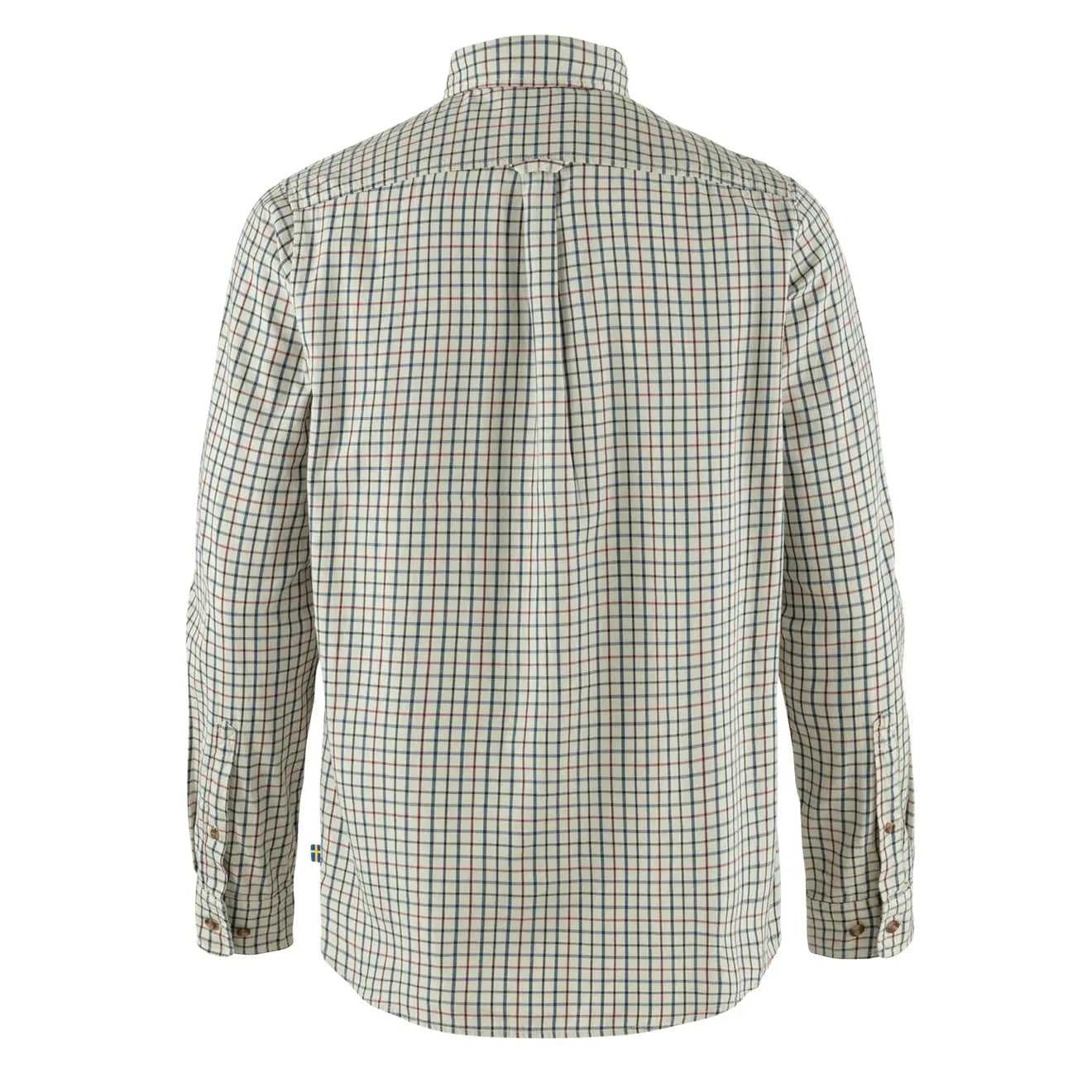 Fjallraven Sormland Lite Flannel Shirt Chalk White / Dark Navy - The Sporting Lodge