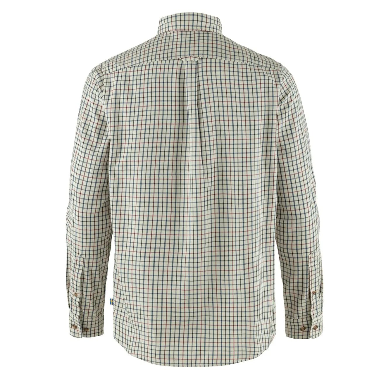 Fjallraven Sormland Lite Flannel Shirt Chalk White / Dark Navy - The Sporting Lodge