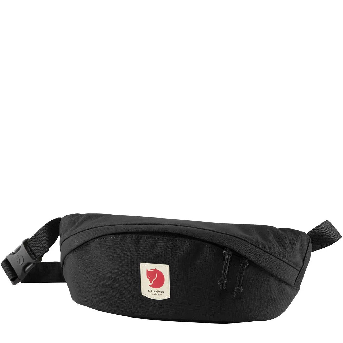 Fjallraven Ulvo Hip Pack Medium Black - The Sporting Lodge