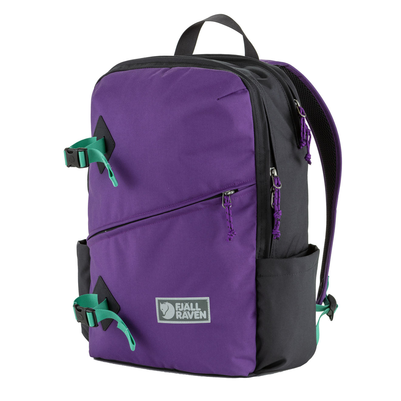 Fjallraven Vardag Backpack 17 Violette Coal Black - The Sporting Lodge