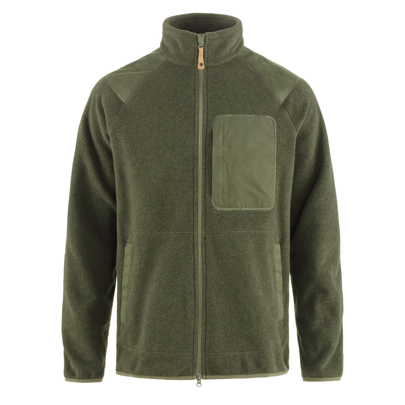 Fjallraven Varmland Fleece Jacket Laurel Green - The Sporting Lodge