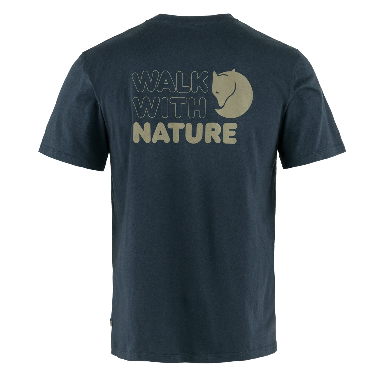 Fjallraven Walk With Nature T-Shirt Dark Navy - The Sporting Lodge