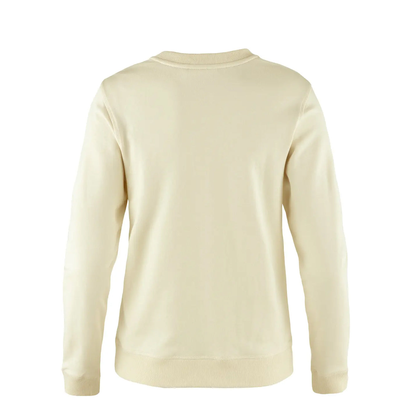 Fjallraven Womens 1960 Logo Badge Sweater Chalk White - The Sporting Lodge