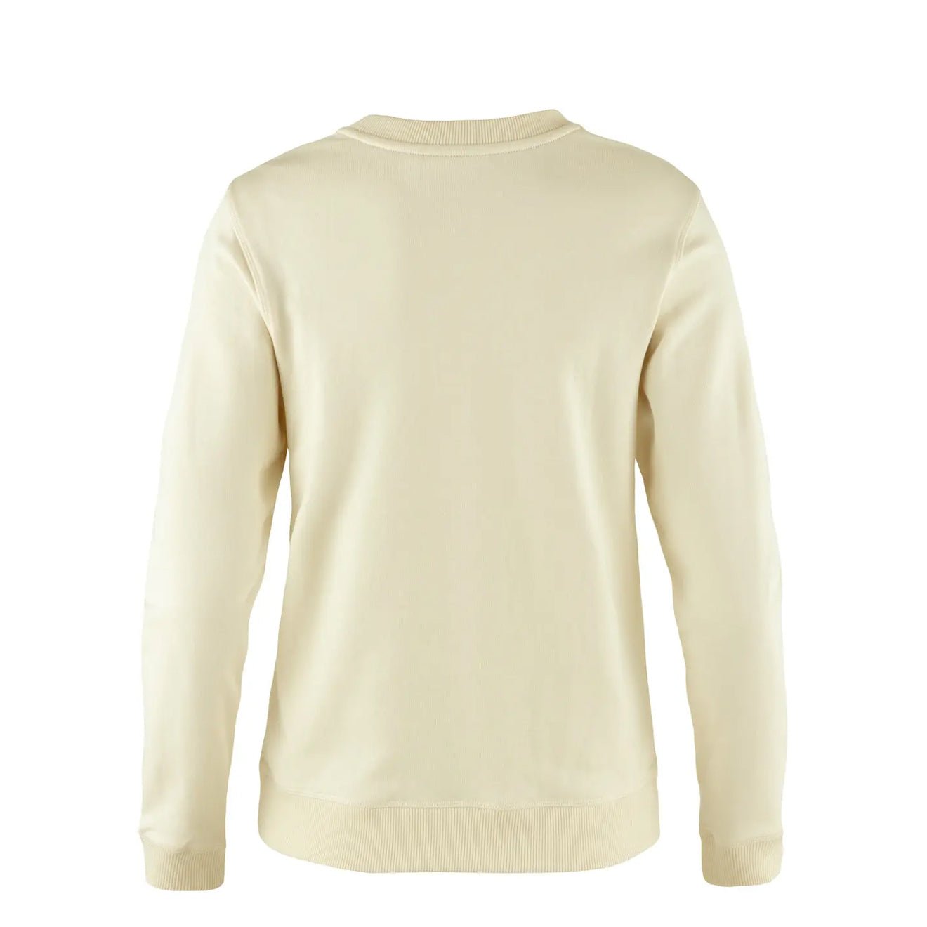 Fjallraven Womens 1960 Logo Badge Sweater Chalk White - The Sporting Lodge