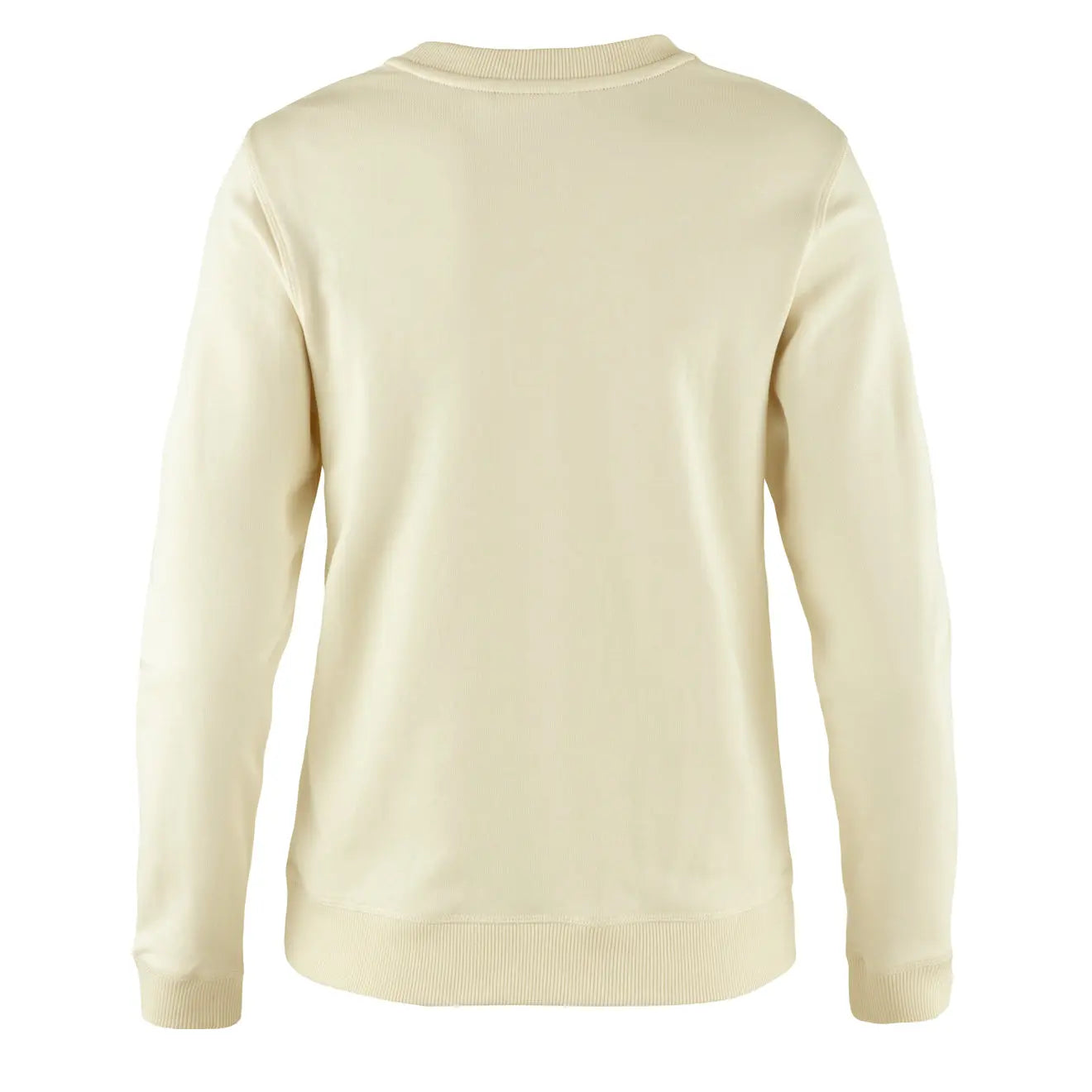 Fjallraven Womens 1960 Logo Badge Sweater Chalk White - The Sporting Lodge
