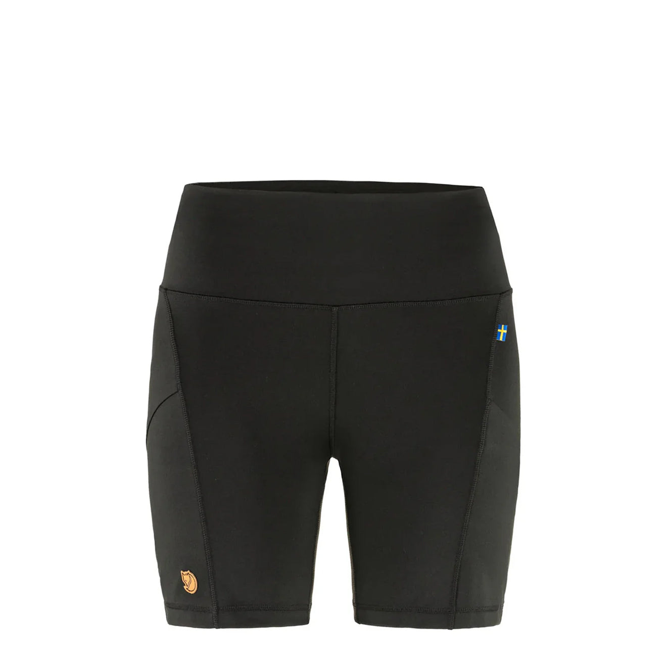 Fjallraven Womens Abisko 6 Inch Shorts Tights Black