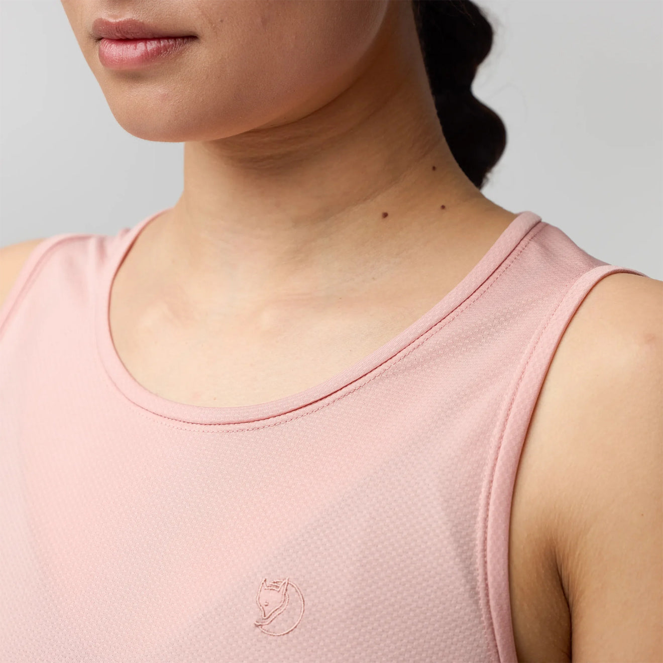Fjallraven Womens Abisko Lite Tank Chalk Rose - The Sporting Lodge