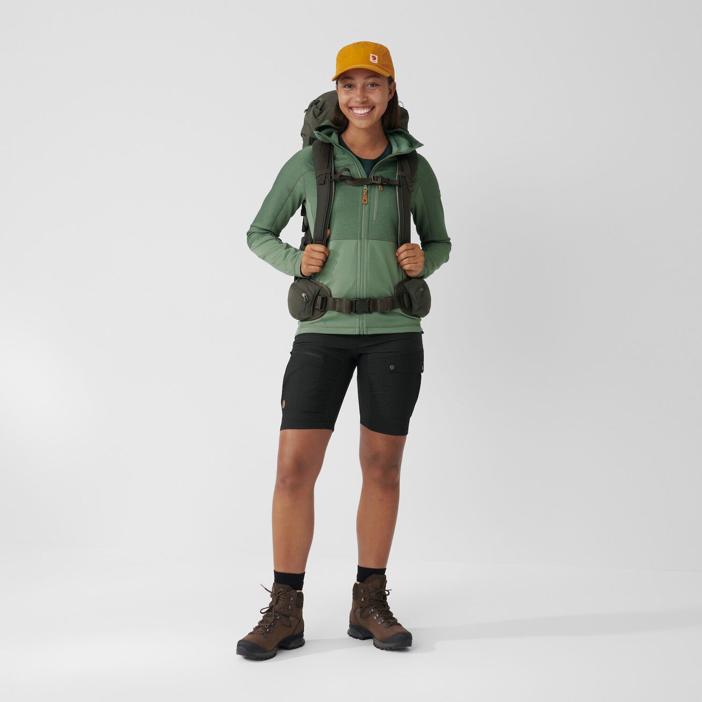 Fjallraven Womens Abisko Midsummer Shorts Dusty Rose
