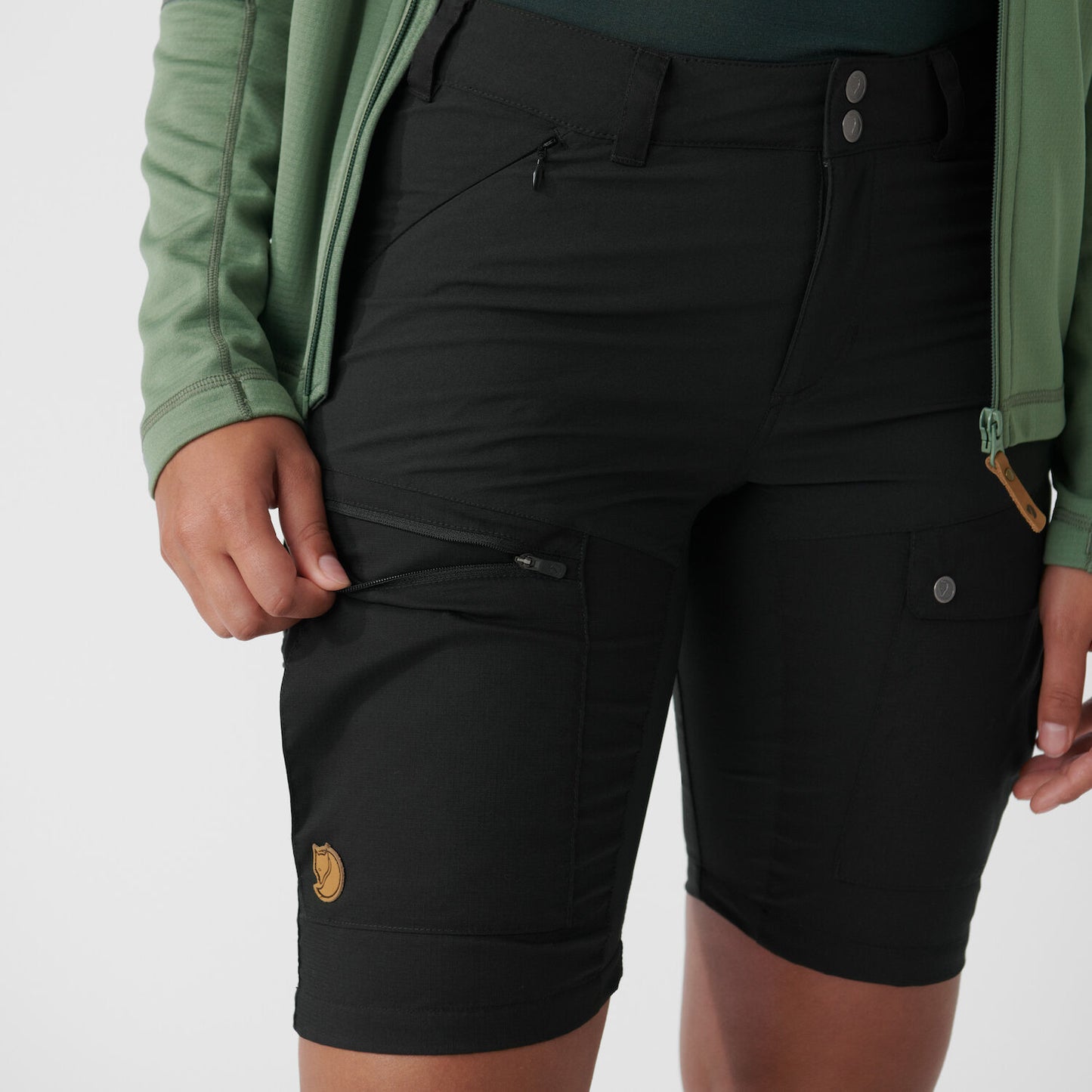 Fjallraven Womens Abisko Midsummer Shorts Dusty Rose