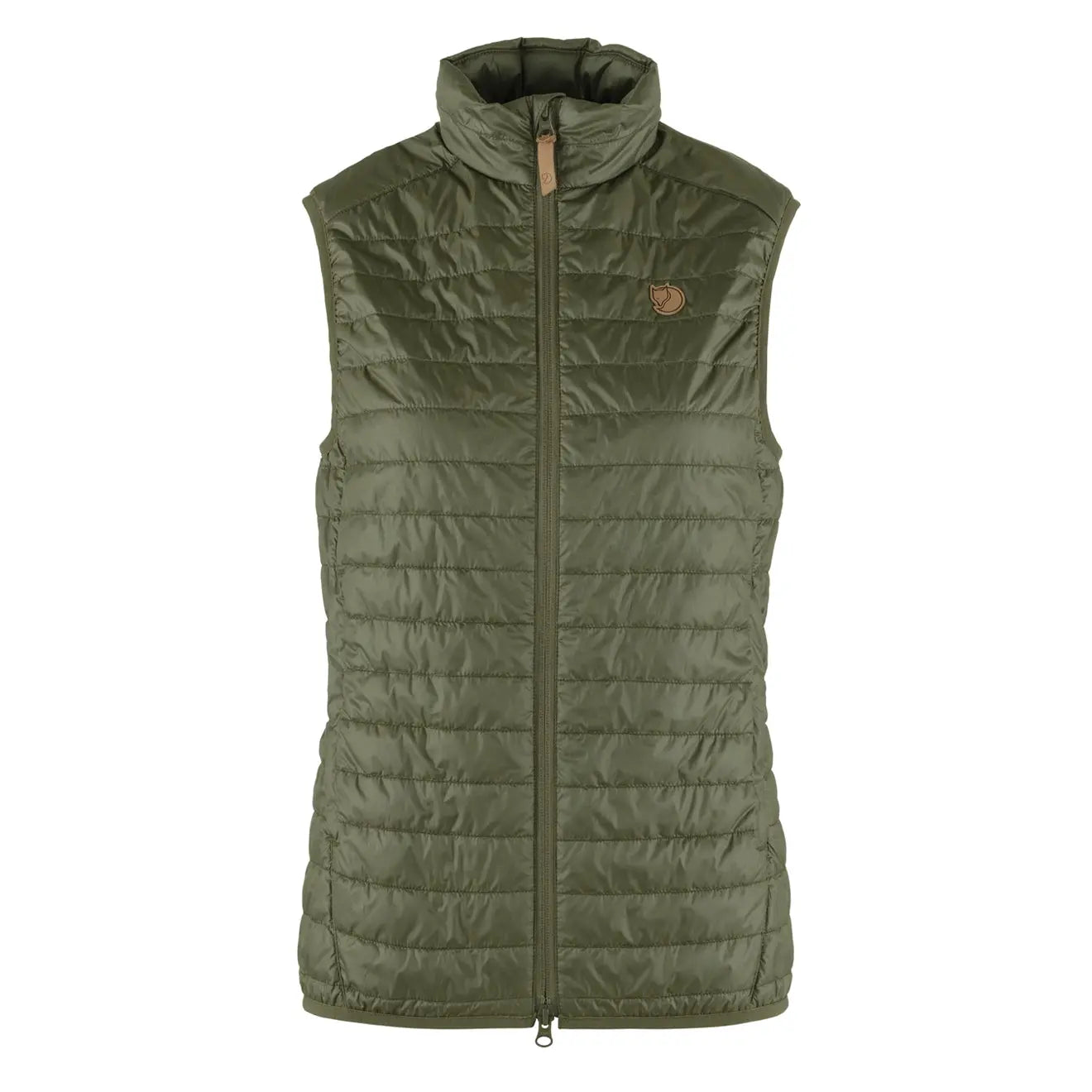 Fjallraven Womens Abisko Padded Vest Laurel Green - The Sporting Lodge