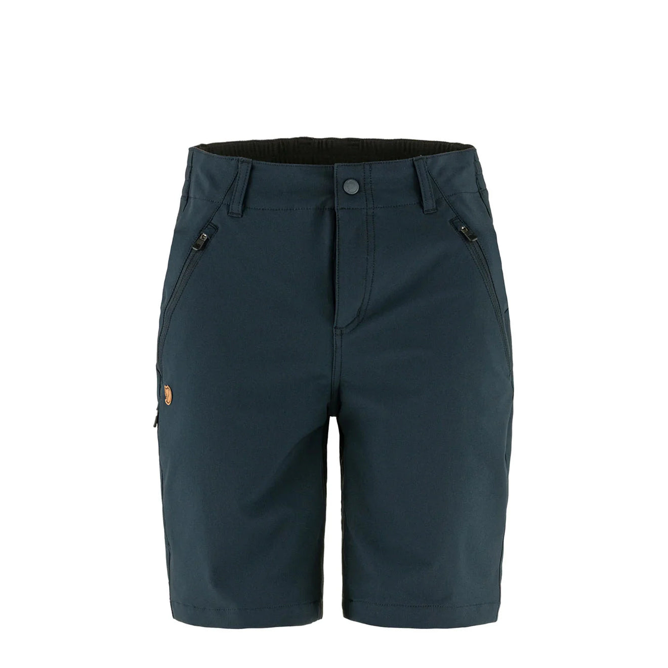Fjallraven Womens Abisko Trail Stretch Shorts Dark Navy - The Sporting Lodge
