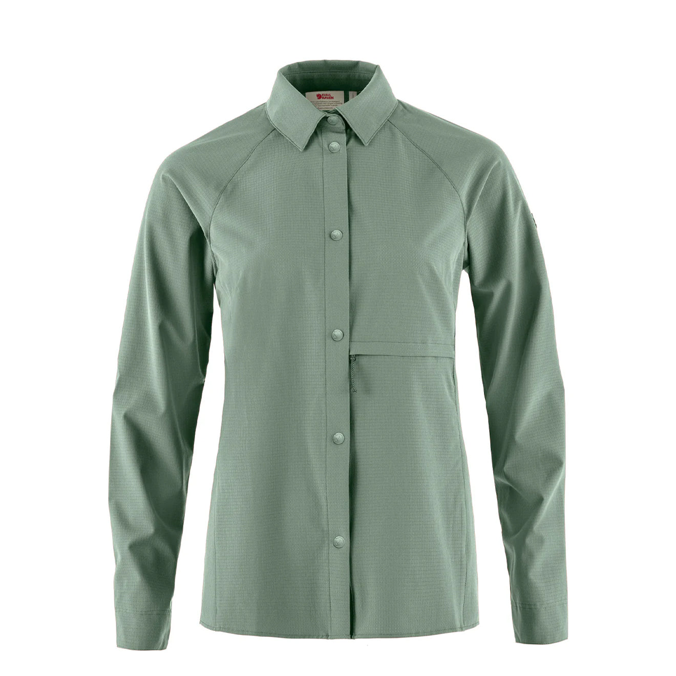 Fjallraven Womens Abisko Trekking Shirt Patina Green - The Sporting Lodge