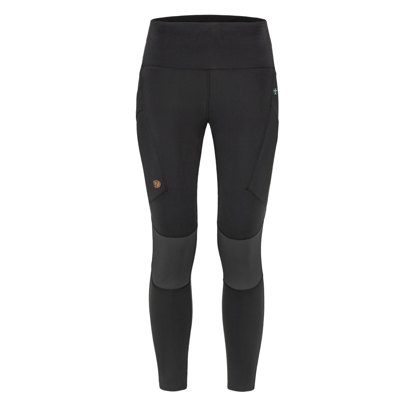 Fjallraven Womens Abisko Trekking Tights Pro Black / Iron Grey