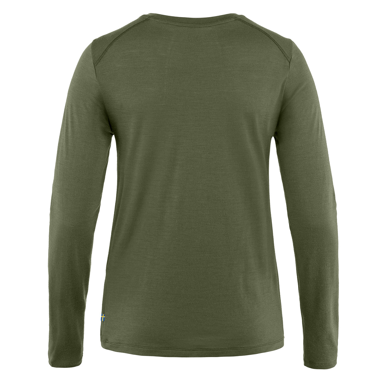 Fjallraven Womens Abisko Wool LS Laurel Green - The Sporting Lodge