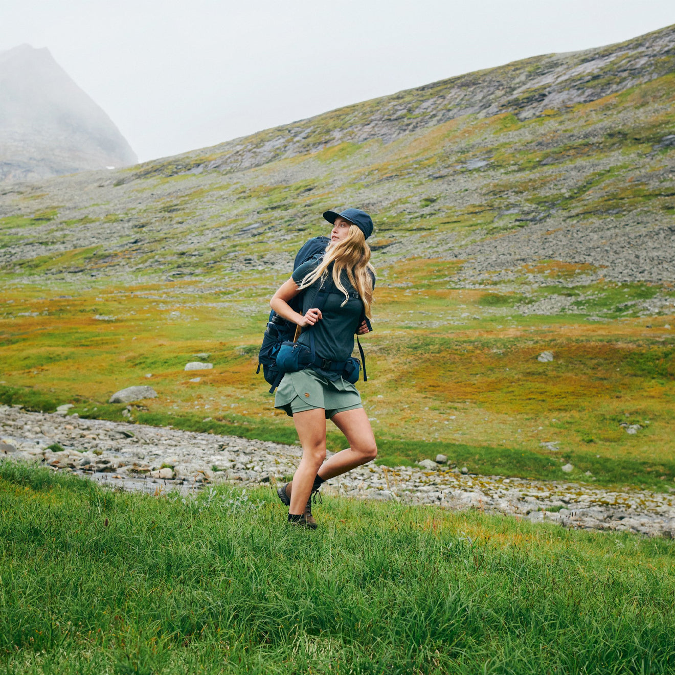 Fjallraven Womens Abisko Wool SS Black - The Sporting Lodge