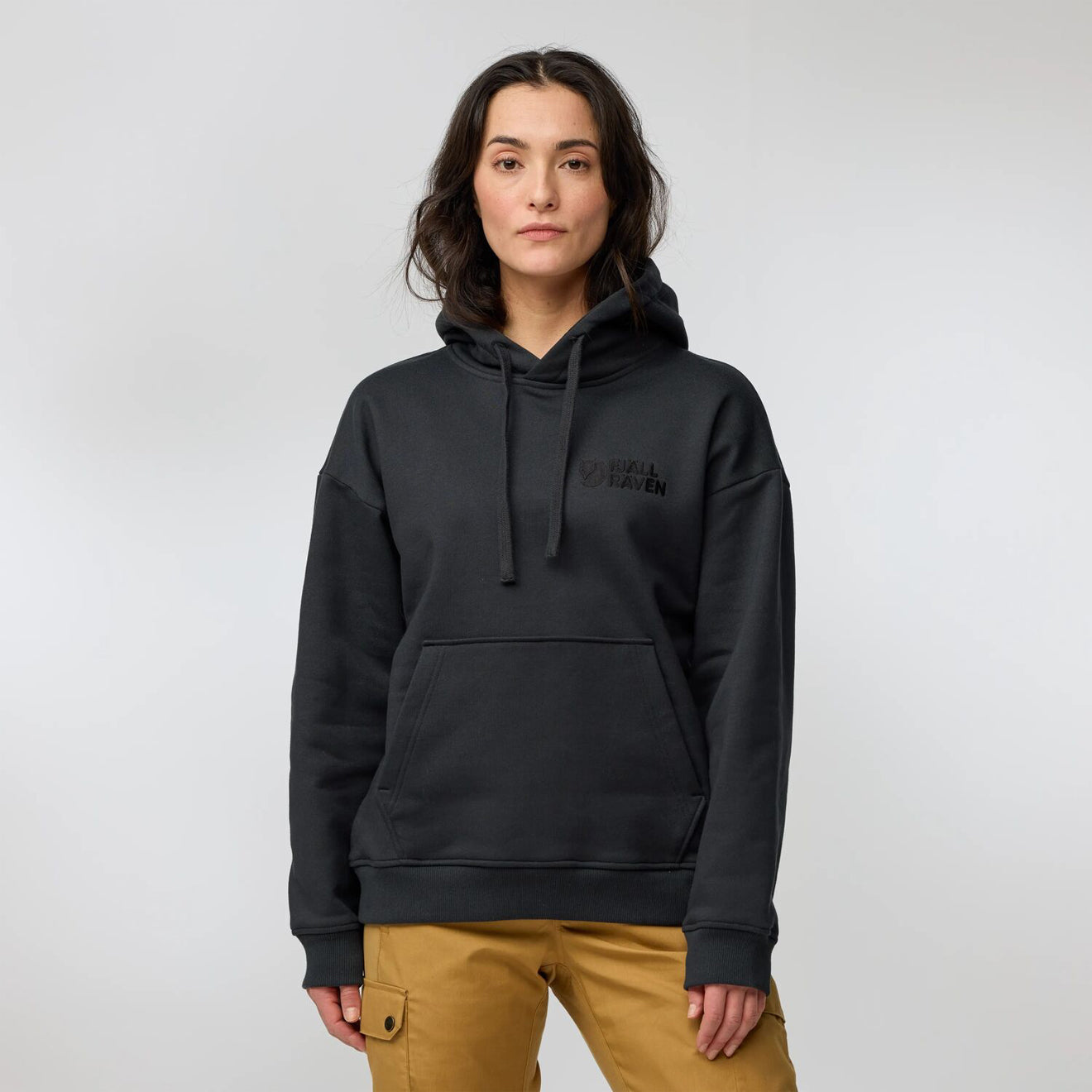 Fjallraven Womens Classic Hoodie Suede Brown - The Sporting Lodge