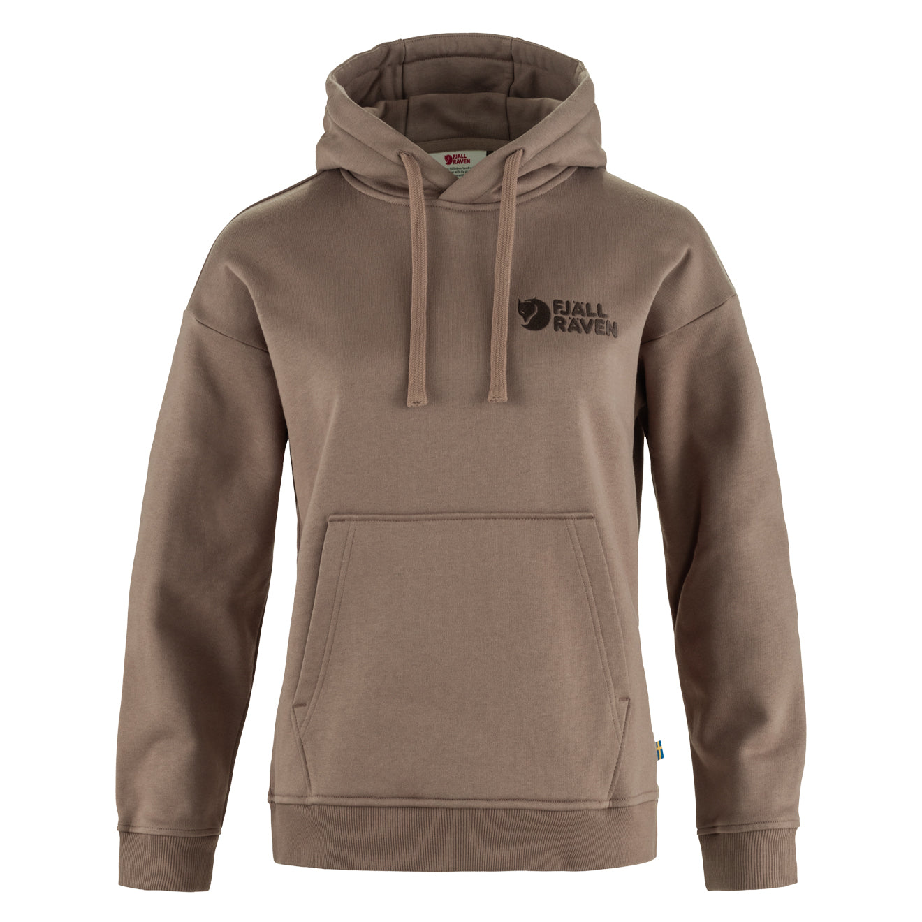 Fjallraven Womens Classic Hoodie Suede Brown - The Sporting Lodge
