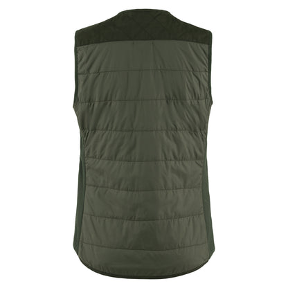 Fjallraven Womens Forest Wool Padded Vest Deep Forest - The Sporting Lodge