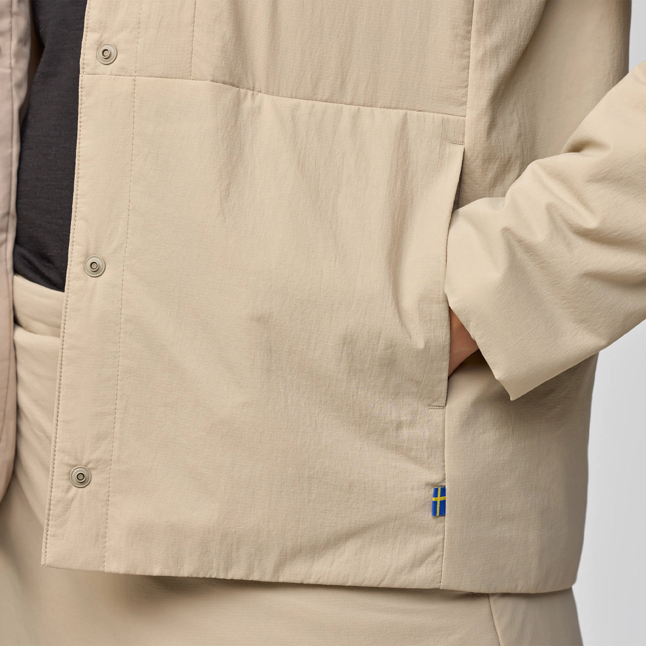 Fjallraven Womens HC Insulated Jacket Fossil