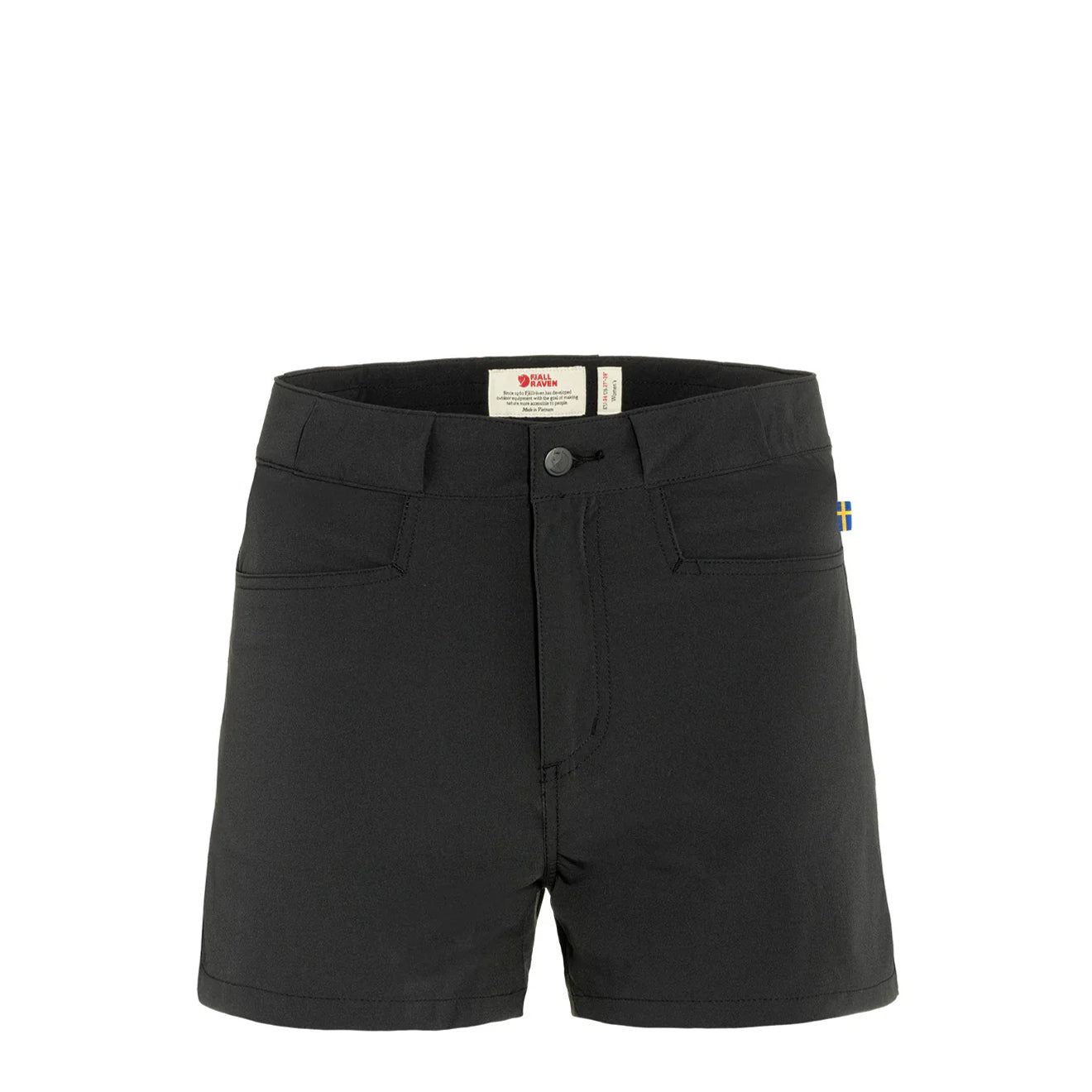 Fjallraven Womens High Coast Lite Shorts Black