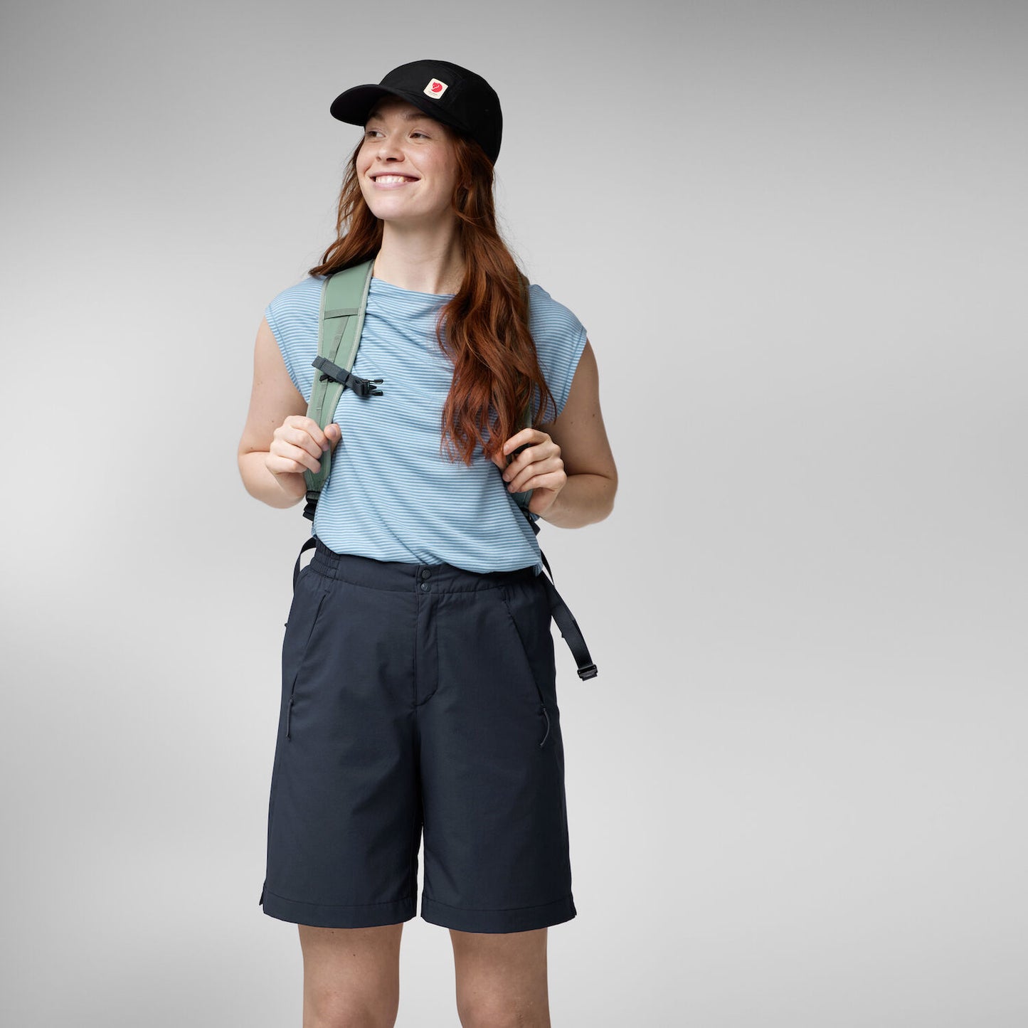 Fjallraven Womens High Coast Shade Shorts Buckwheat Brown - The Sporting Lodge