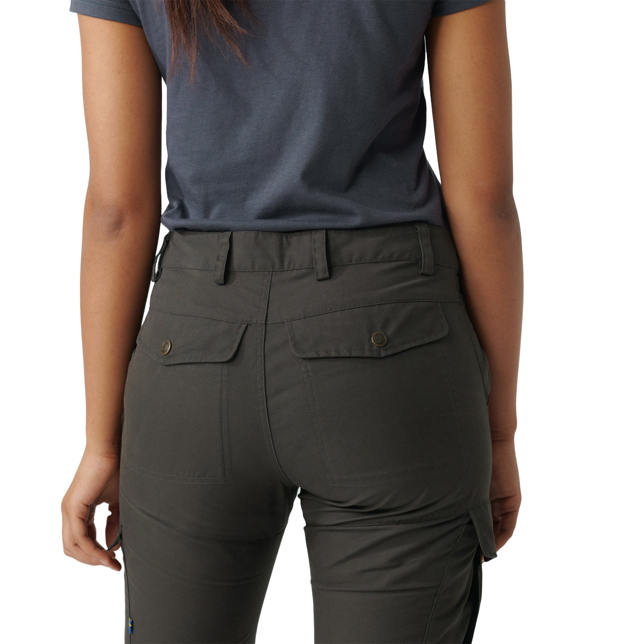 Fjallraven Womens Karla Pro Trousers Dark Olive - The Sporting Lodge