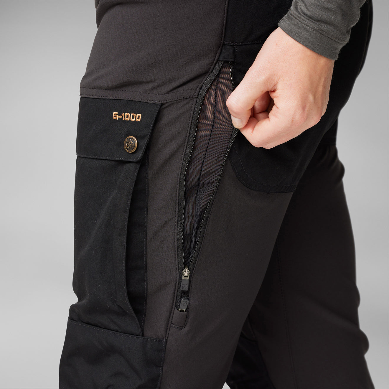 Fjallraven Womens Keb Trousers Basalt