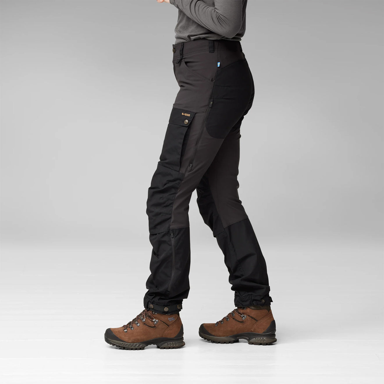 Fjallraven Womens Keb Trousers Basalt