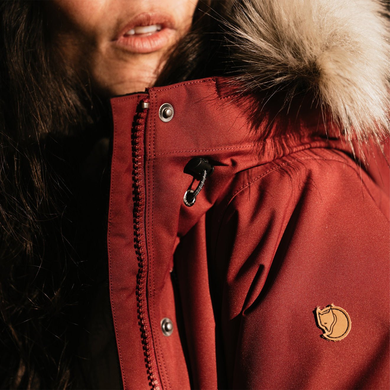 Fjallraven Womens Nuuk Lite Parka Deep Forest - The Sporting Lodge