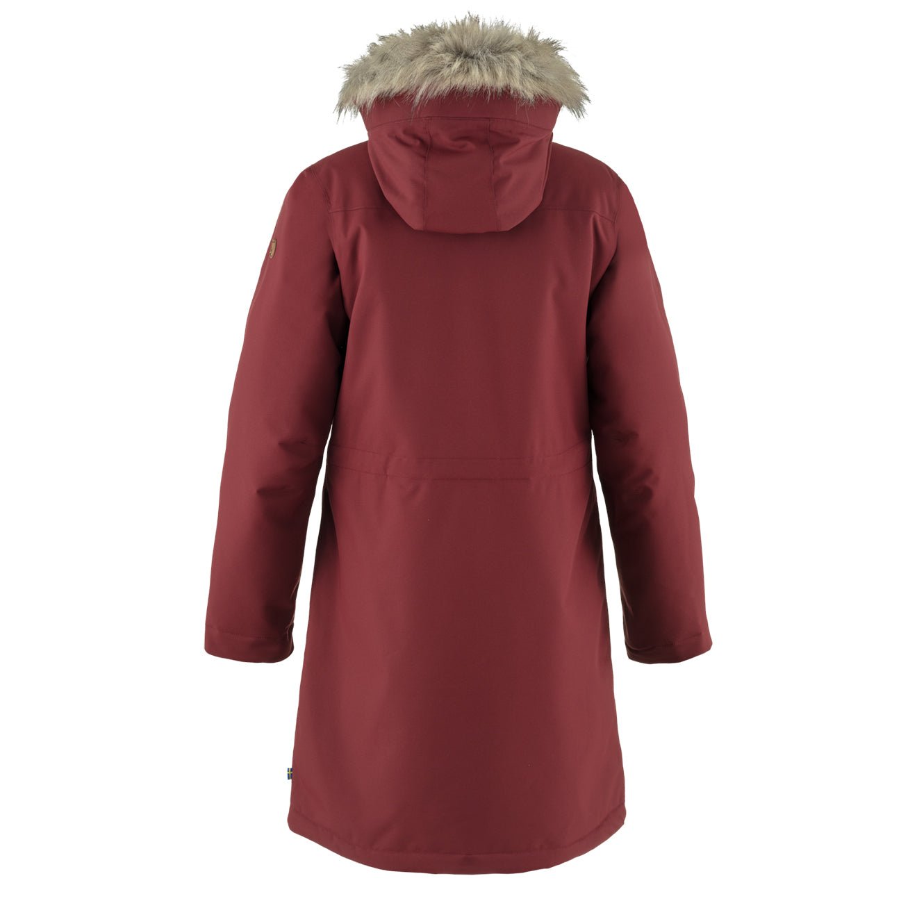 Fjallraven Womens Nuuk Lite Parka Bordeaux Red - The Sporting Lodge