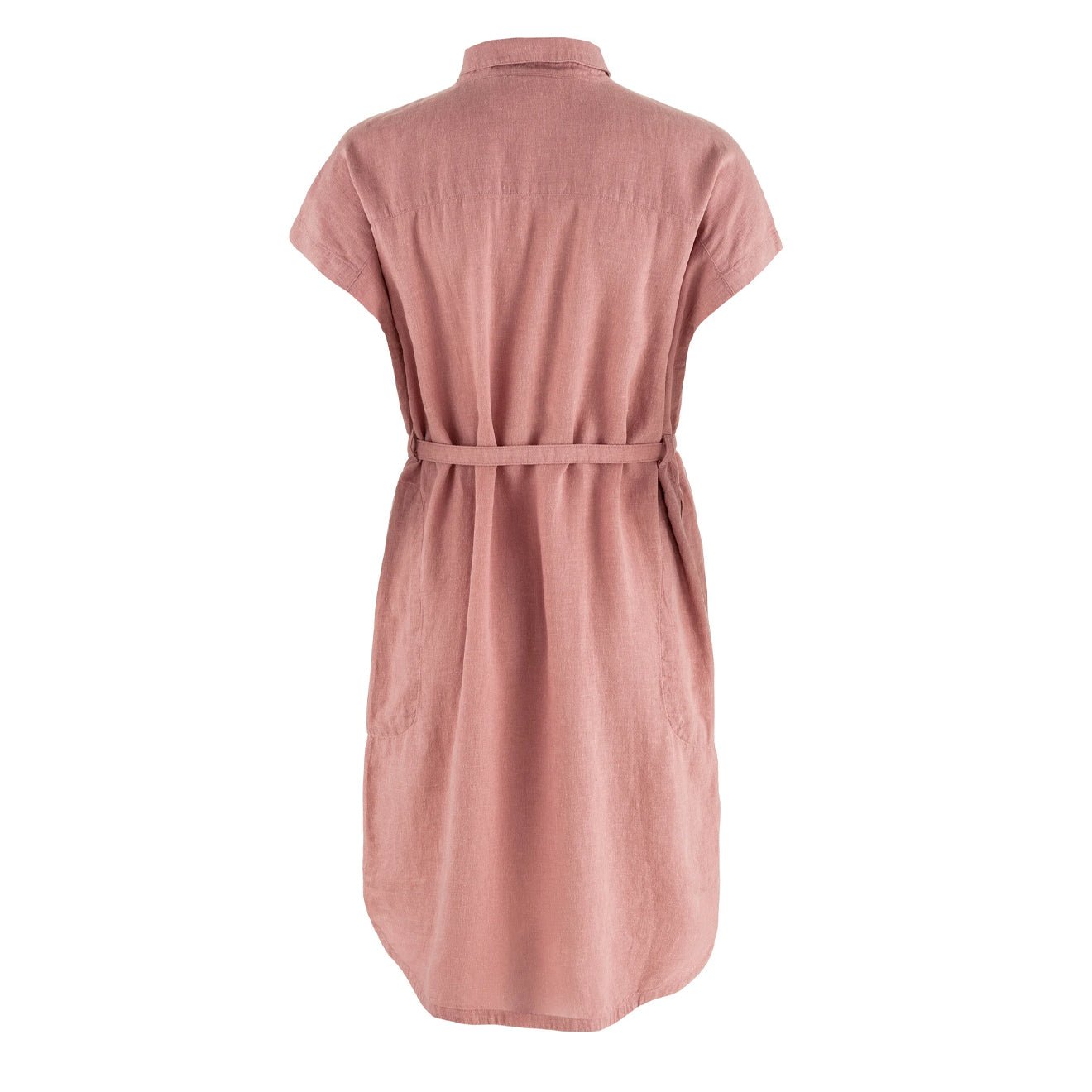 Fjallraven Womens Ovik Hemp Dress Dusty Rose - The Sporting Lodge