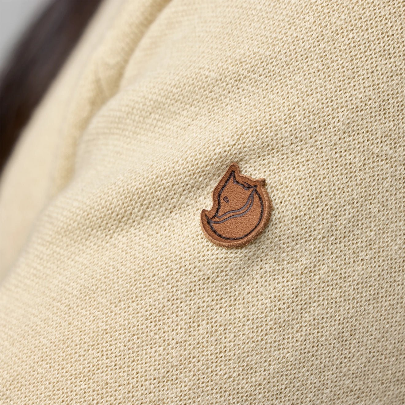 Fjallraven Womens Ovik Lite Half Zip Light Beige - The Sporting Lodge
