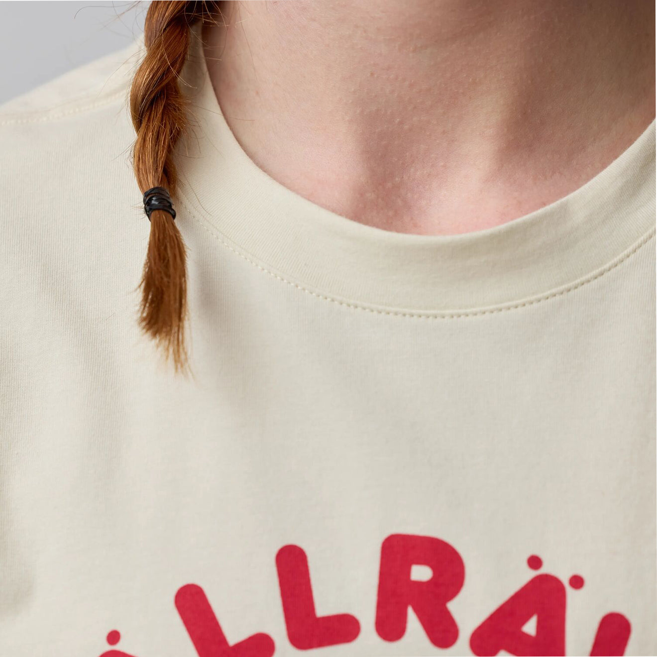 Fjallraven Womens Relaxed T-shirt Chalk White - The Sporting Lodge