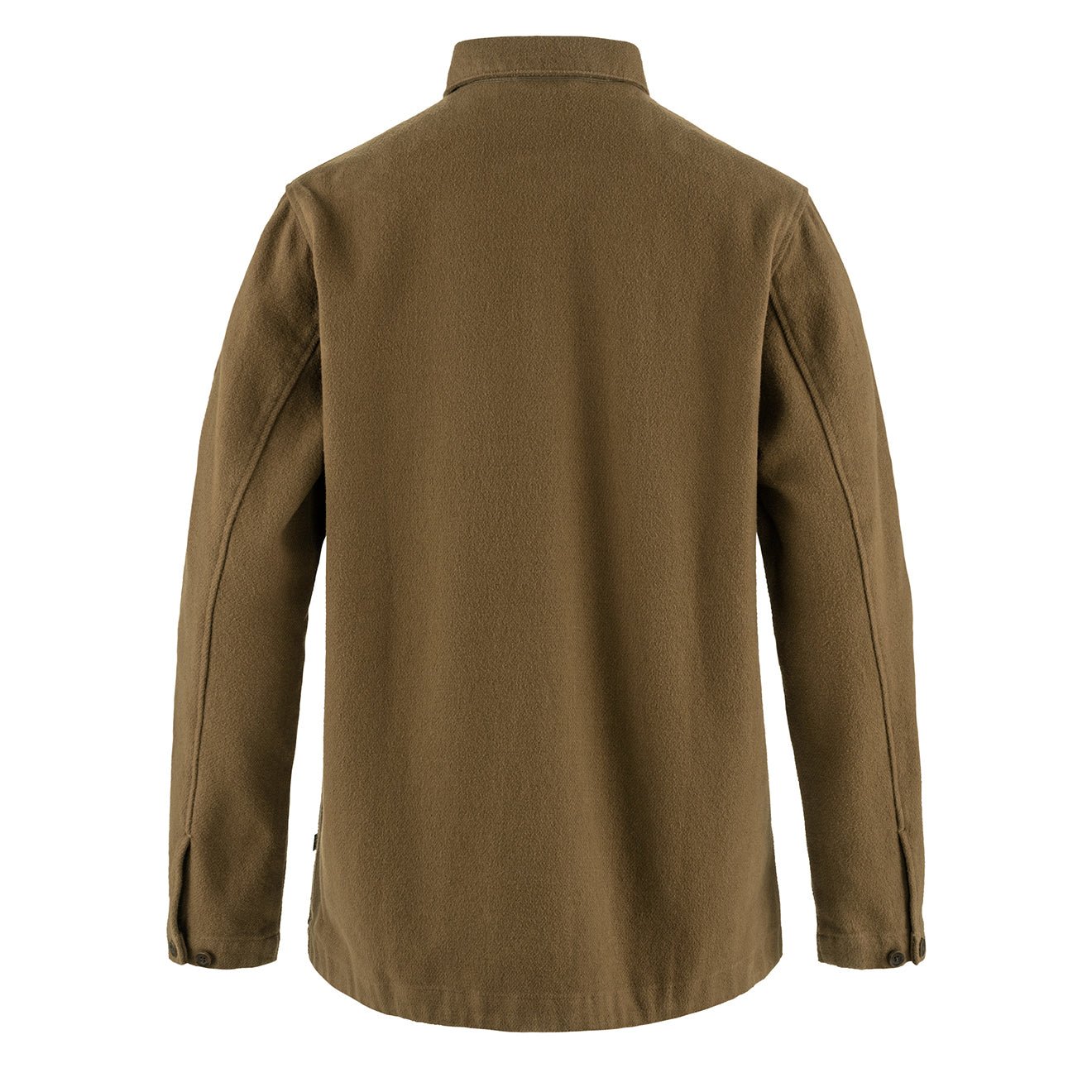 Fjallraven Womens Singi Flannel Overshirt Wood Brown - The Sporting Lodge