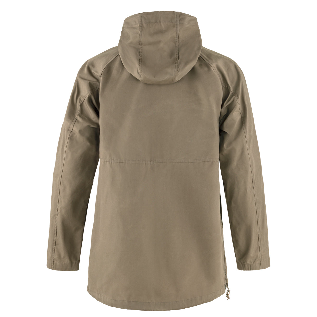Fjallraven Womens Vardag Anorak Suede Brown - The Sporting Lodge