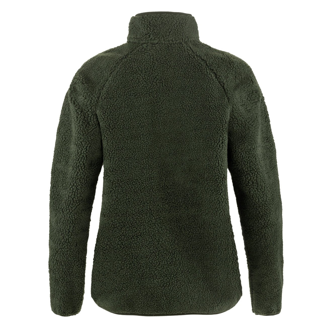 Fjallraven Womens Vardag Pile Fleece Deep Forest - The Sporting Lodge