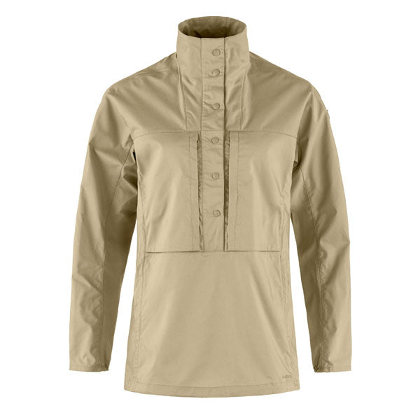 Fjallraven Womens Abisko Hike Anorak Fossil - The Sporting Lodge
