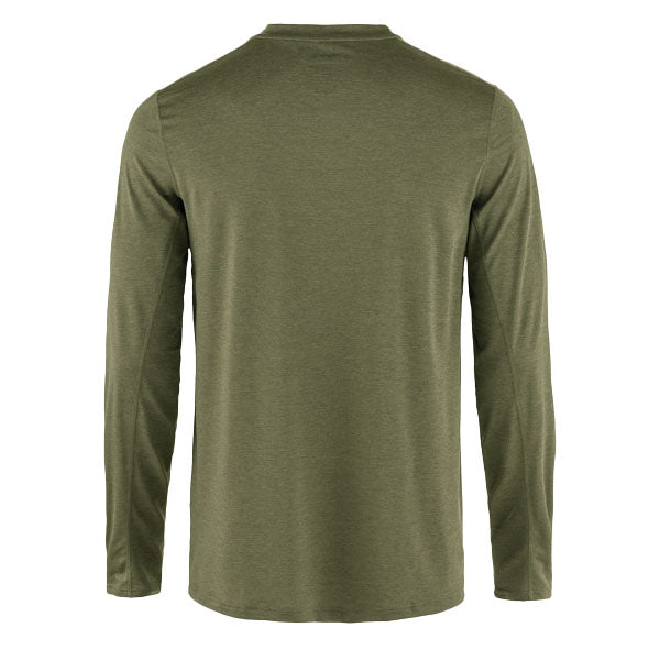 Fjallraven Abisko Day Hike LS Green - The Sporting Lodge