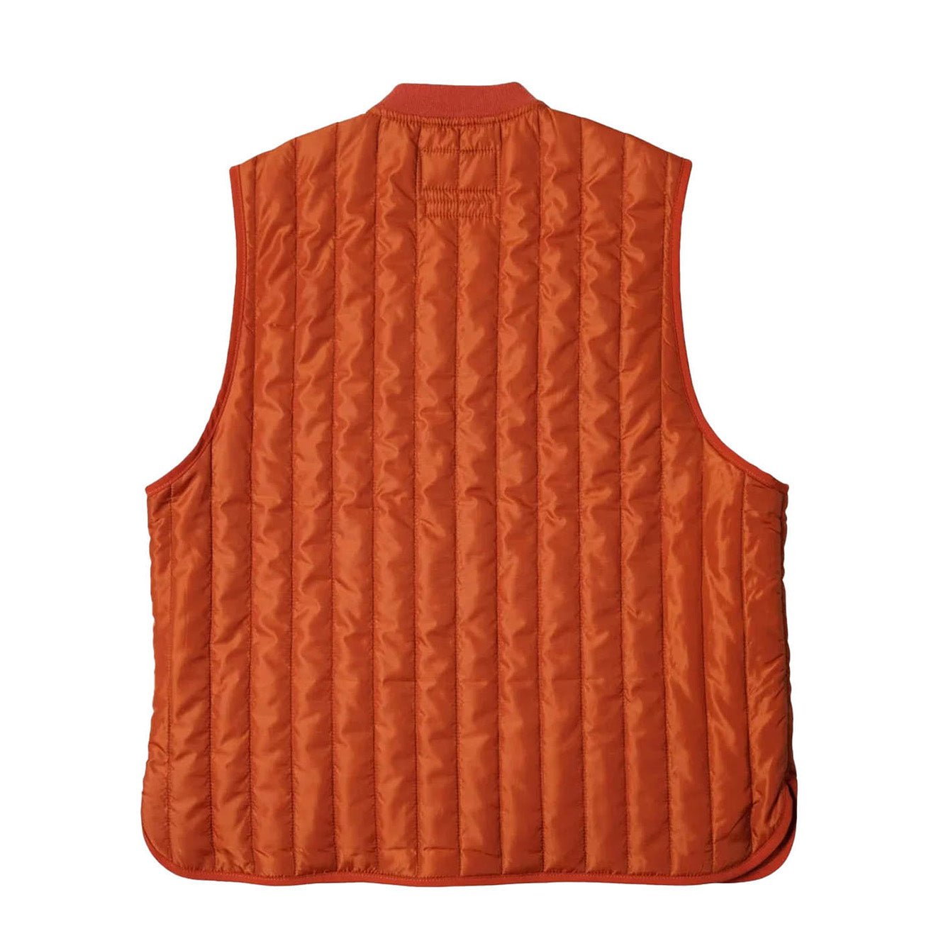Frizmworks Stripe Quilted Mil Liner Vest Orange - The Sporting Lodge