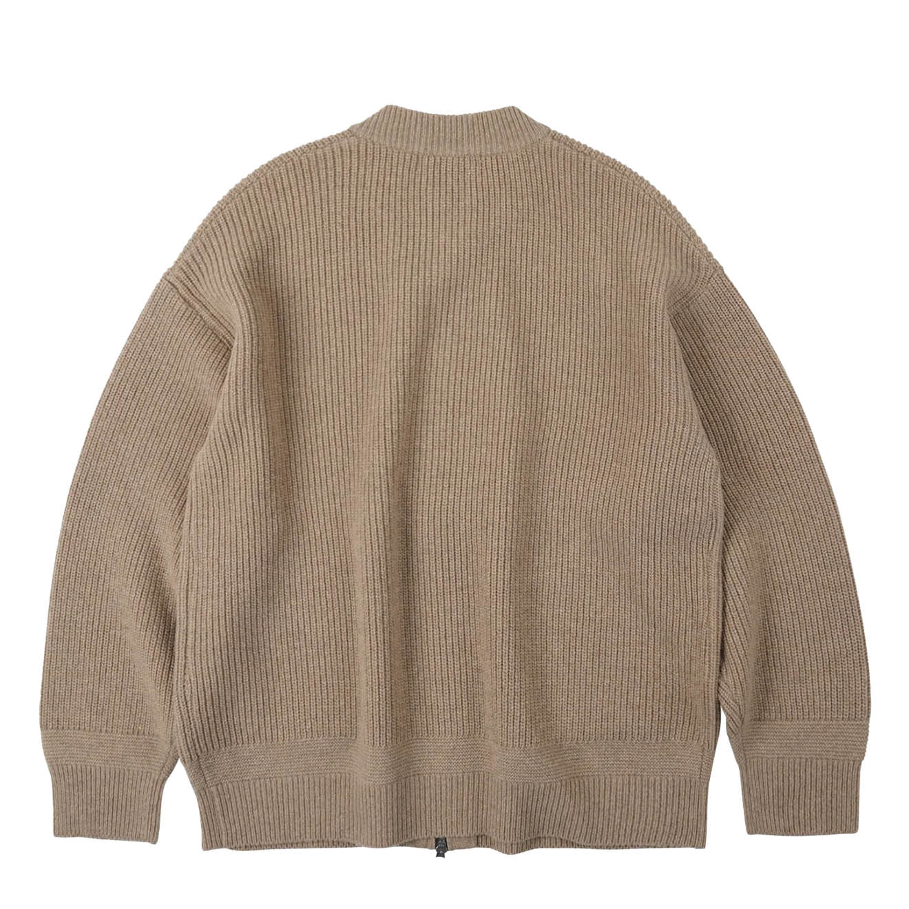 Frizmworks Wool Deck Zipup Cardigan Oatmeal