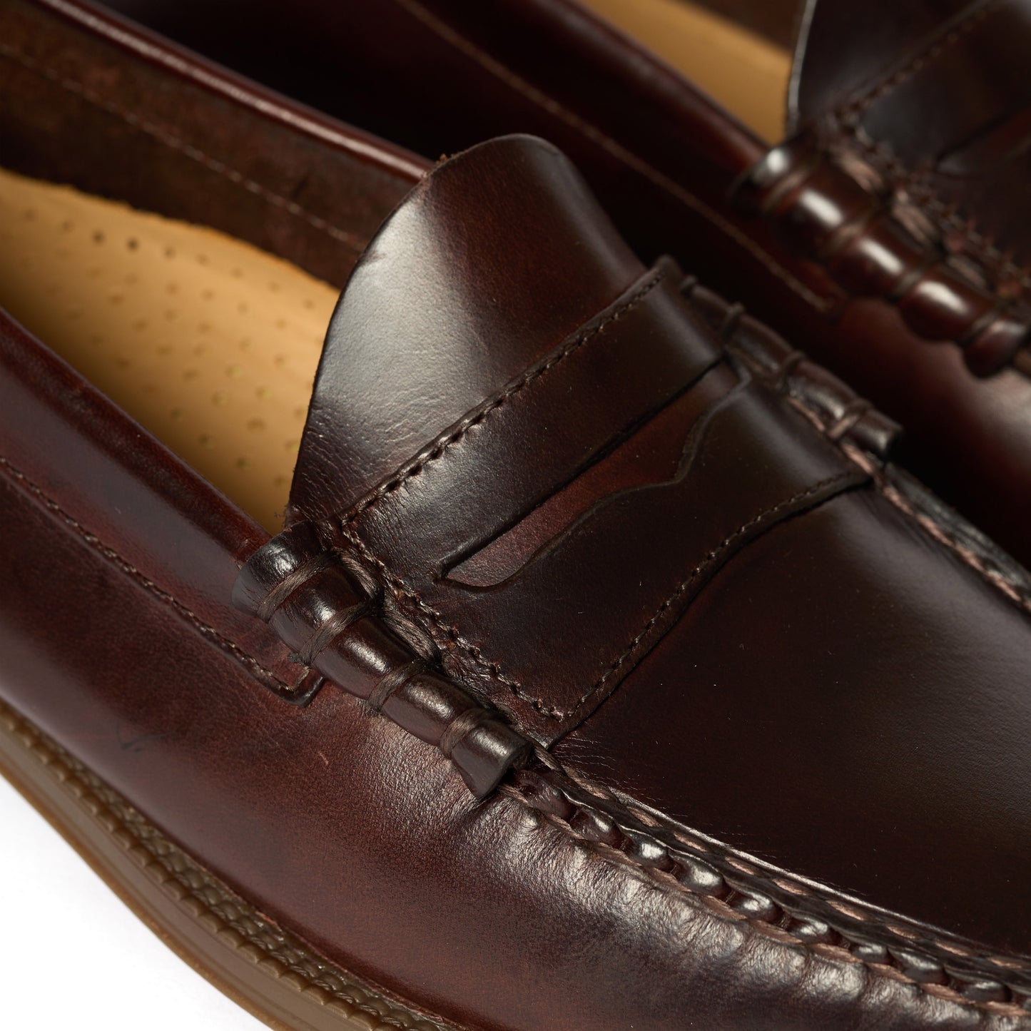 G.H Bass Easy Weejun Larson Pull Up Chocolate Leather - The Sporting Lodge