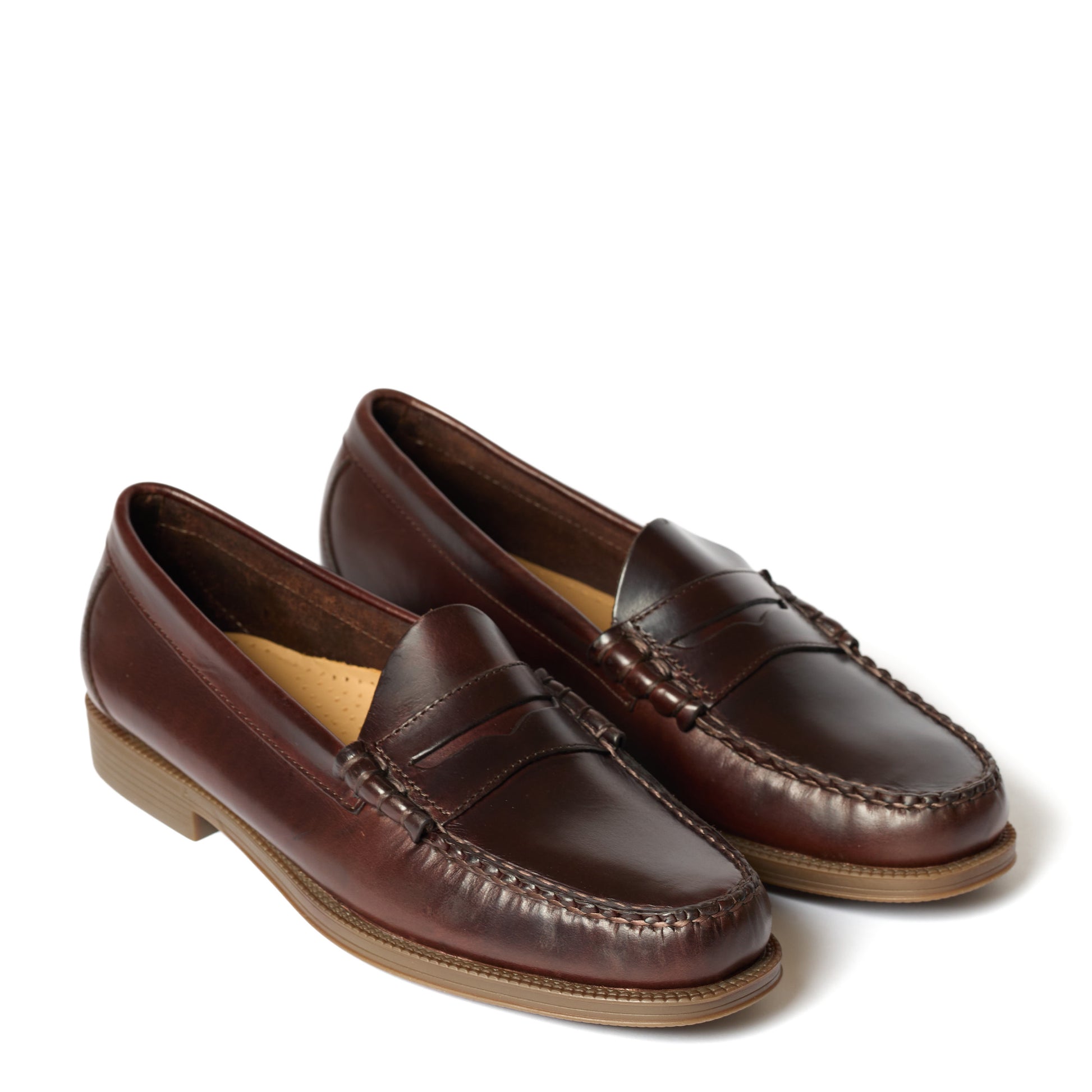 G.H Bass Easy Weejun Larson Pull Up Chocolate Leather - The Sporting Lodge