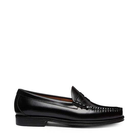 G.H Bass Weejun II Larson Moc Penny Black Leather - The Sporting Lodge