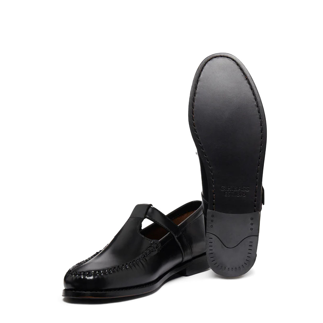 G.H Bass Womens Mary Jane Black - The Sporting Lodge