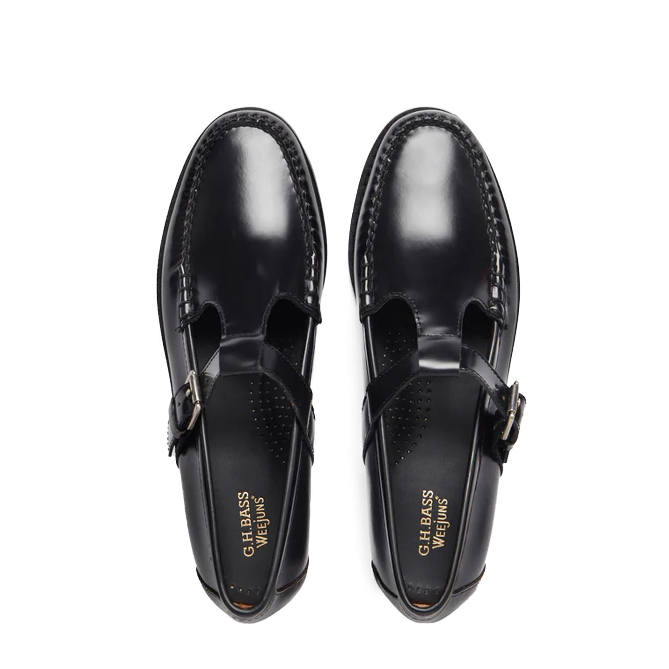 G.H Bass Womens Mary Jane Black - The Sporting Lodge