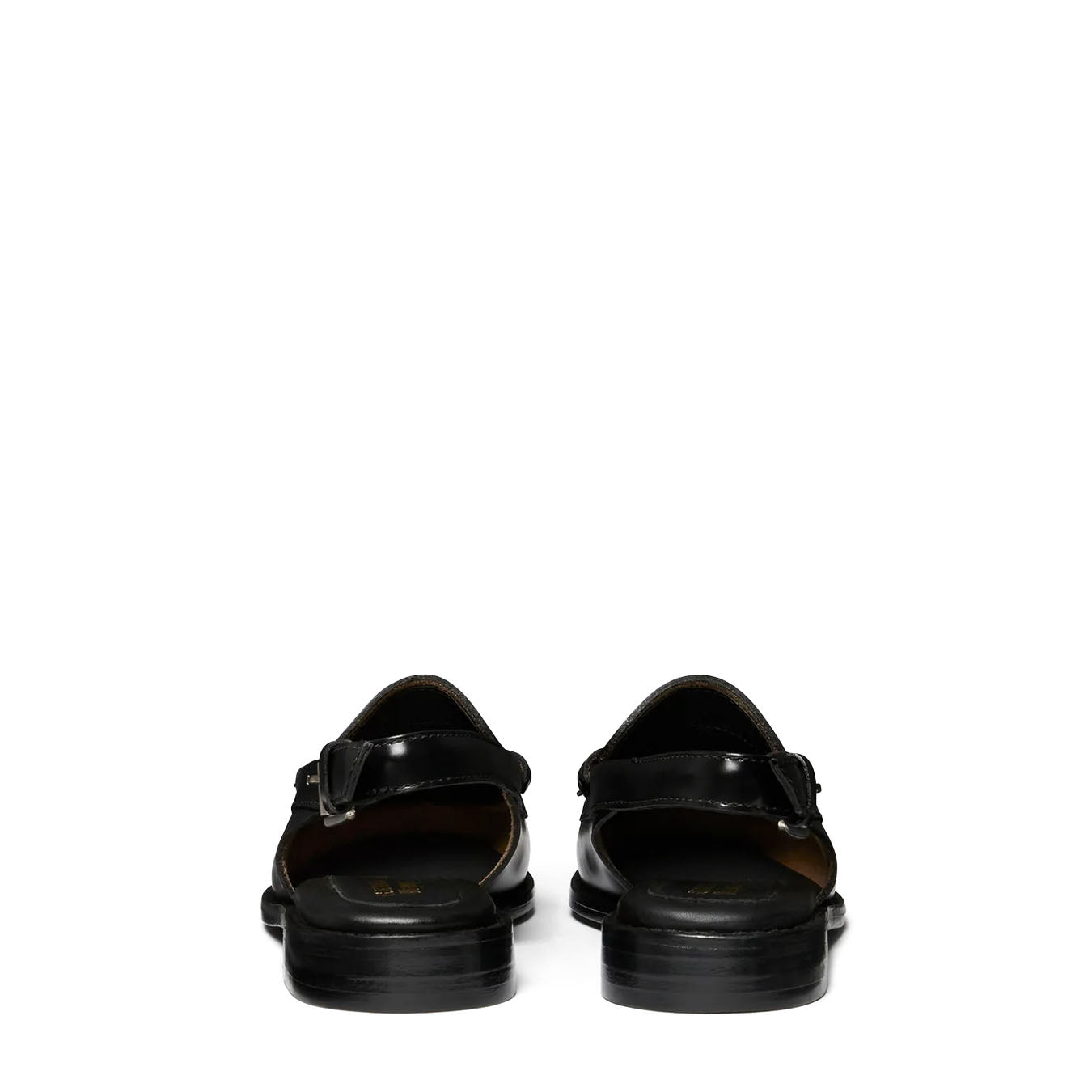 G.H Bass Womens Weejun Penny Sling Black Leather - The Sporting Lodge