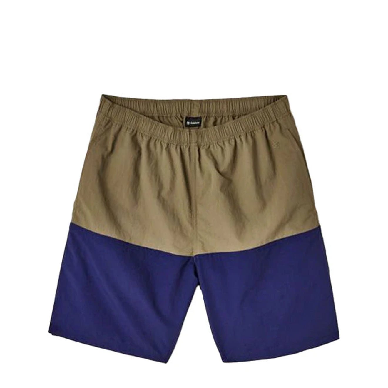 Goldwin Nylon Bicolor Shorts 7 Desert Taupe / Bluish Purple - The Sporting Lodge