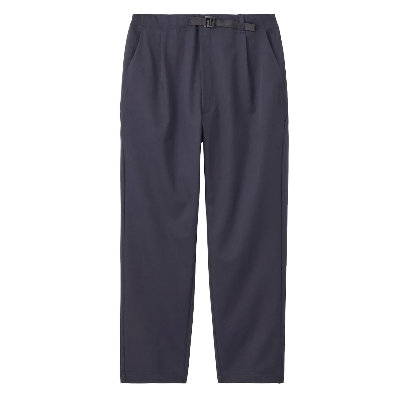 Goldwin One Tuck Tapered Stretch Pants Dark Navy