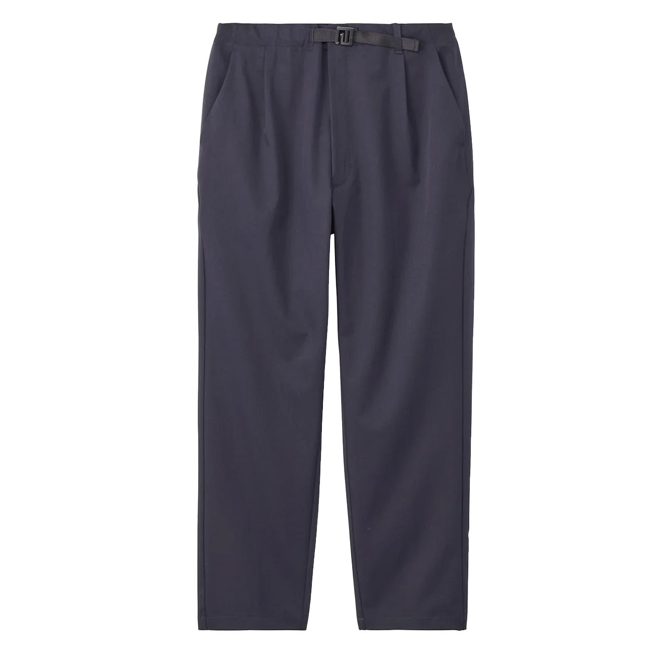 Goldwin One Tuck Tapered Stretch Pants Dark Navy - The Sporting Lodge